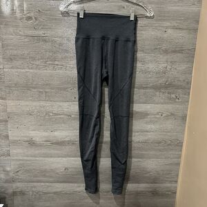 Alphalete Activewear Leggings Womens Small Gray High Rise‎ Compression Gym